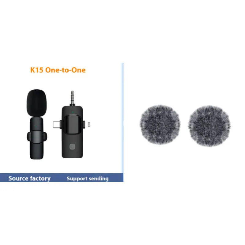 Triple Mode Wireless Clip Mic