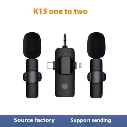 Triple Mode Wireless Clip Mic