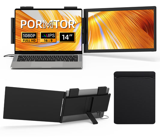 DualView 14" FHD IPS Laptop Monitor